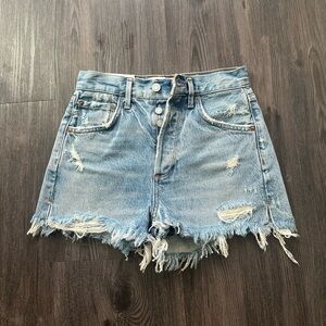 Agolde Jaden Short Surreal sz 23 NWT